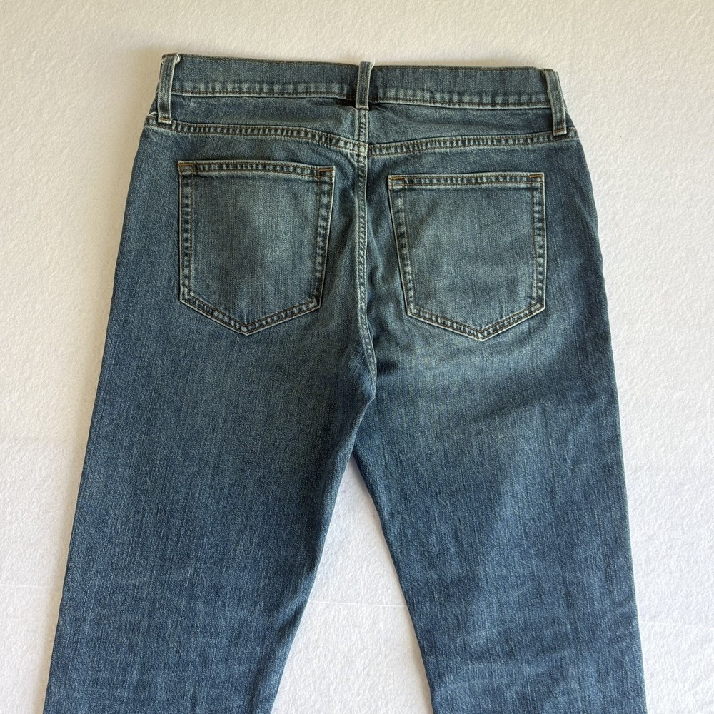 J. Crew Jeans Mens 30 X 32 Flex Straight Leg Medium Wash Blue American Denim - Picture 6 of 10